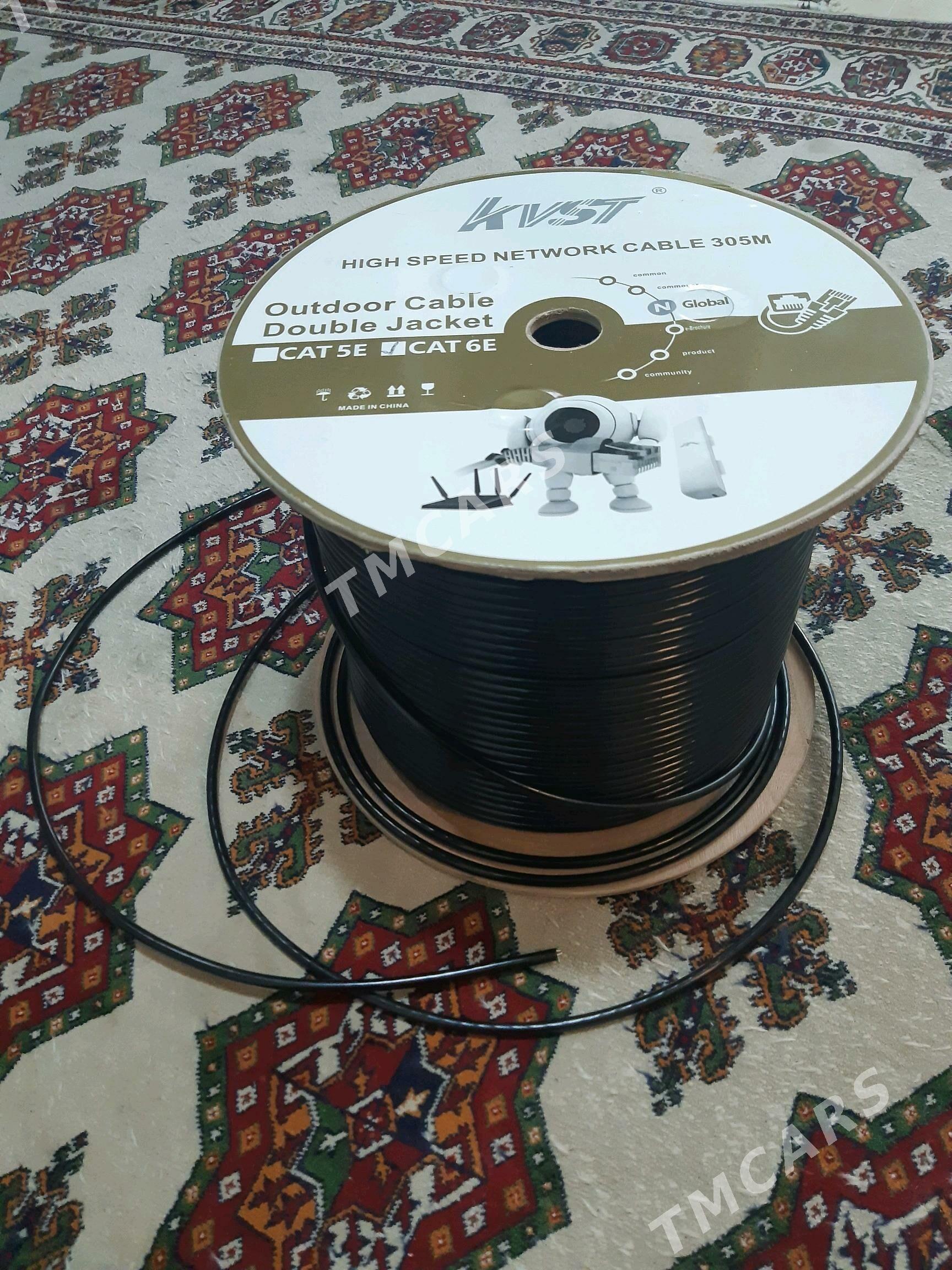 LAN kabel CAT 6E - ул. Советская (Гарашсызлык шаёлы) - img 1