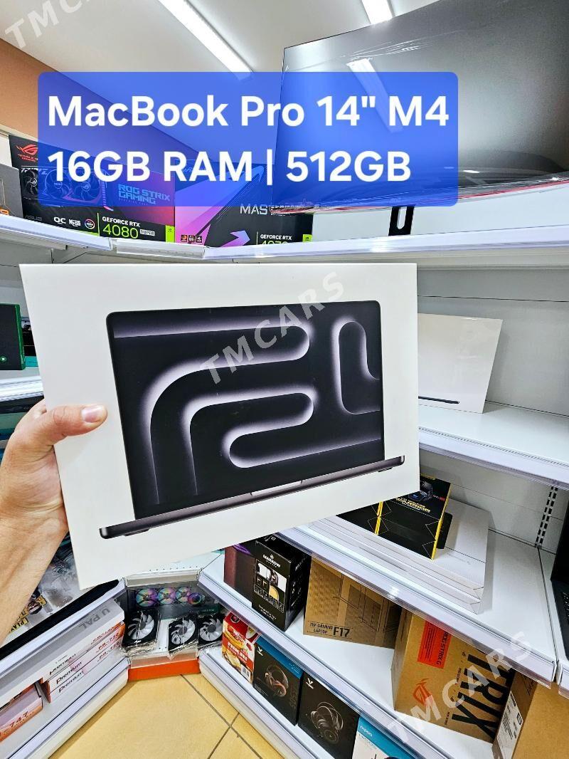 MacBook Pro M4 16-RAM/512 SSD - Aşgabat - img 1