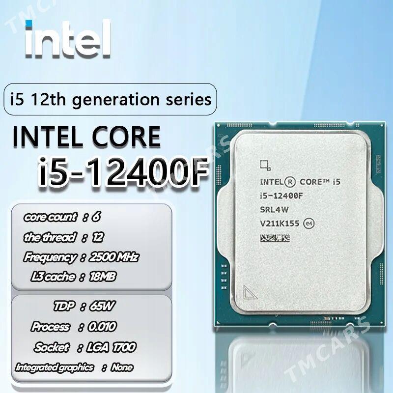 Процессор (CPU) INTEL Core i5-12400F - Aşgabat - img 2