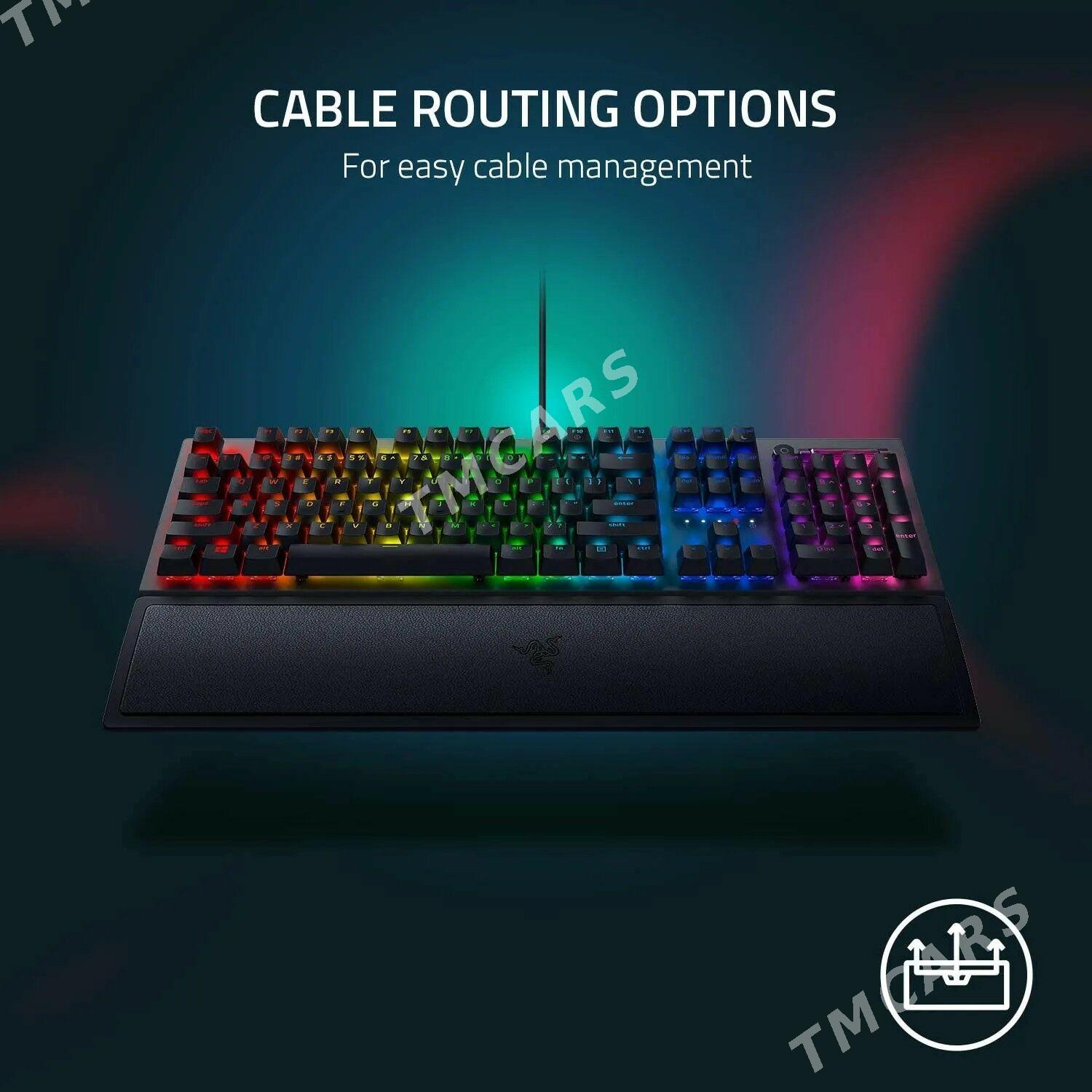 Клавиатура Razer Blackwidow V3 (Yellow switch) - Ашхабад - img 2