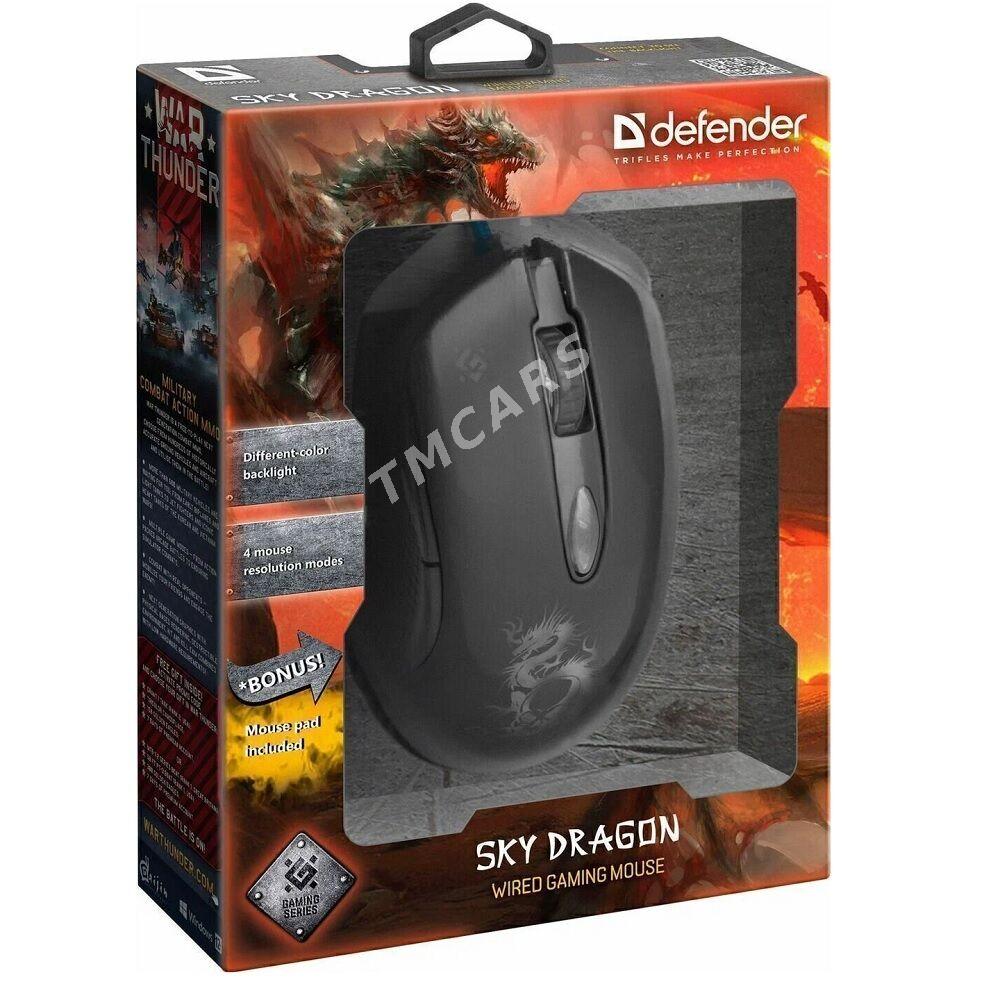 Sky Dragon GM-090L RGB+коврик, 800-3200 dpi, 5+кол - Ашхабад - img 4