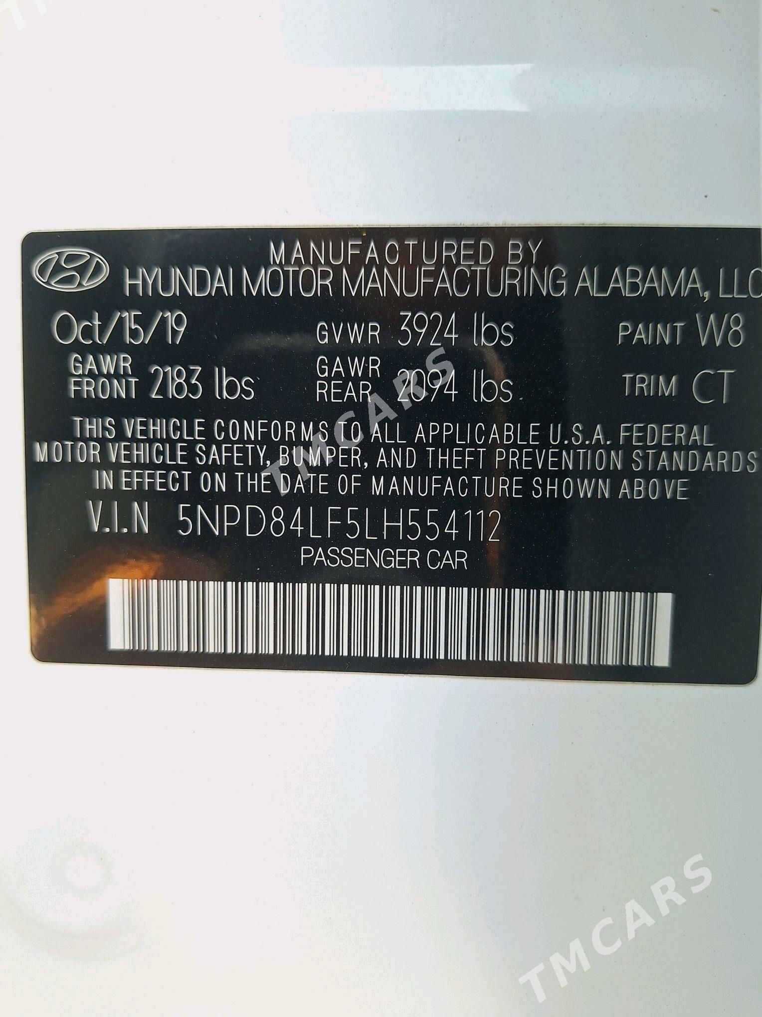 Hyundai Elantra 2019 - 230 000 TMT - Aşgabat - img 8