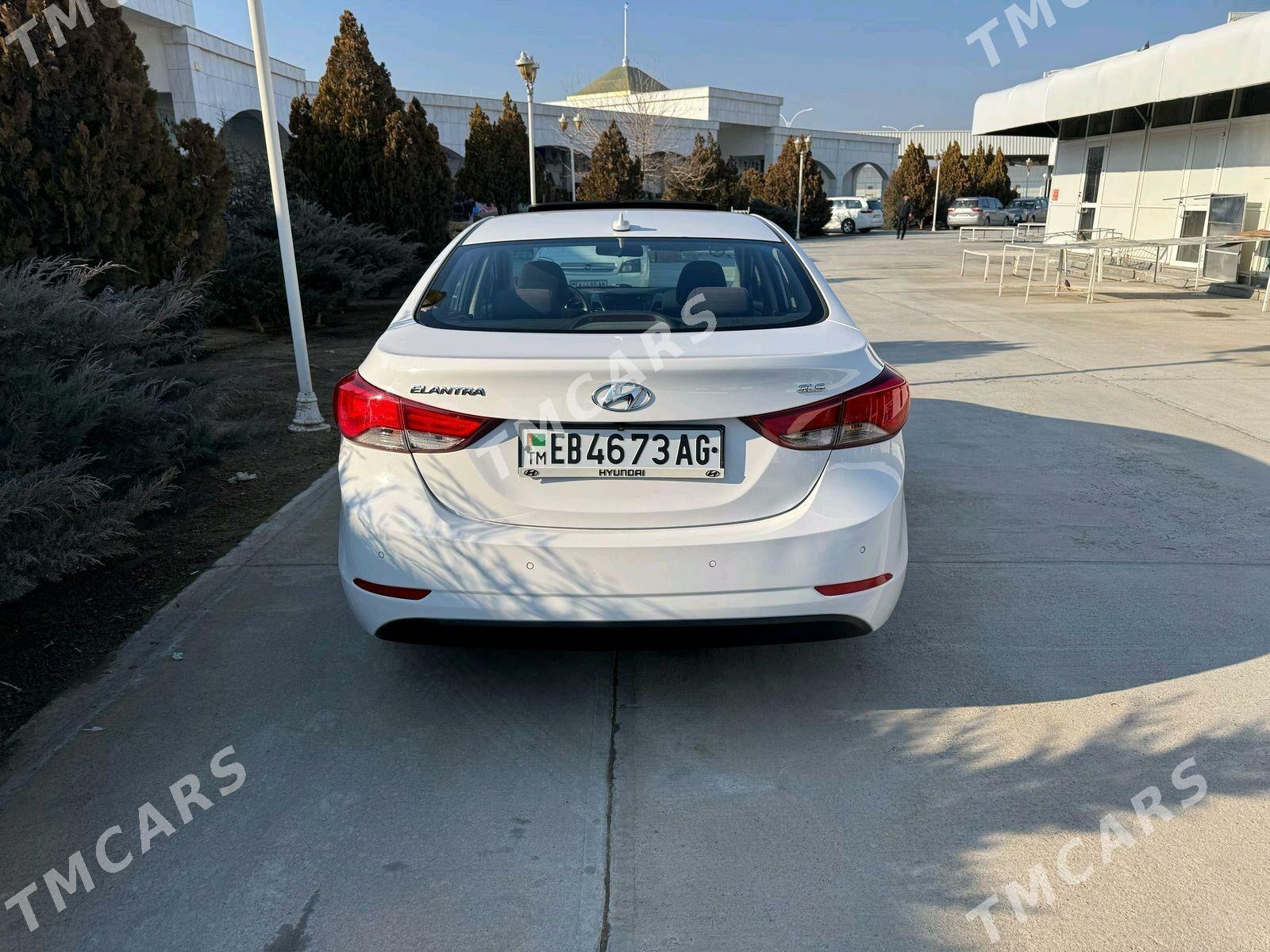 Hyundai Elantra 2014 - 190 000 TMT - Ашхабад - img 2