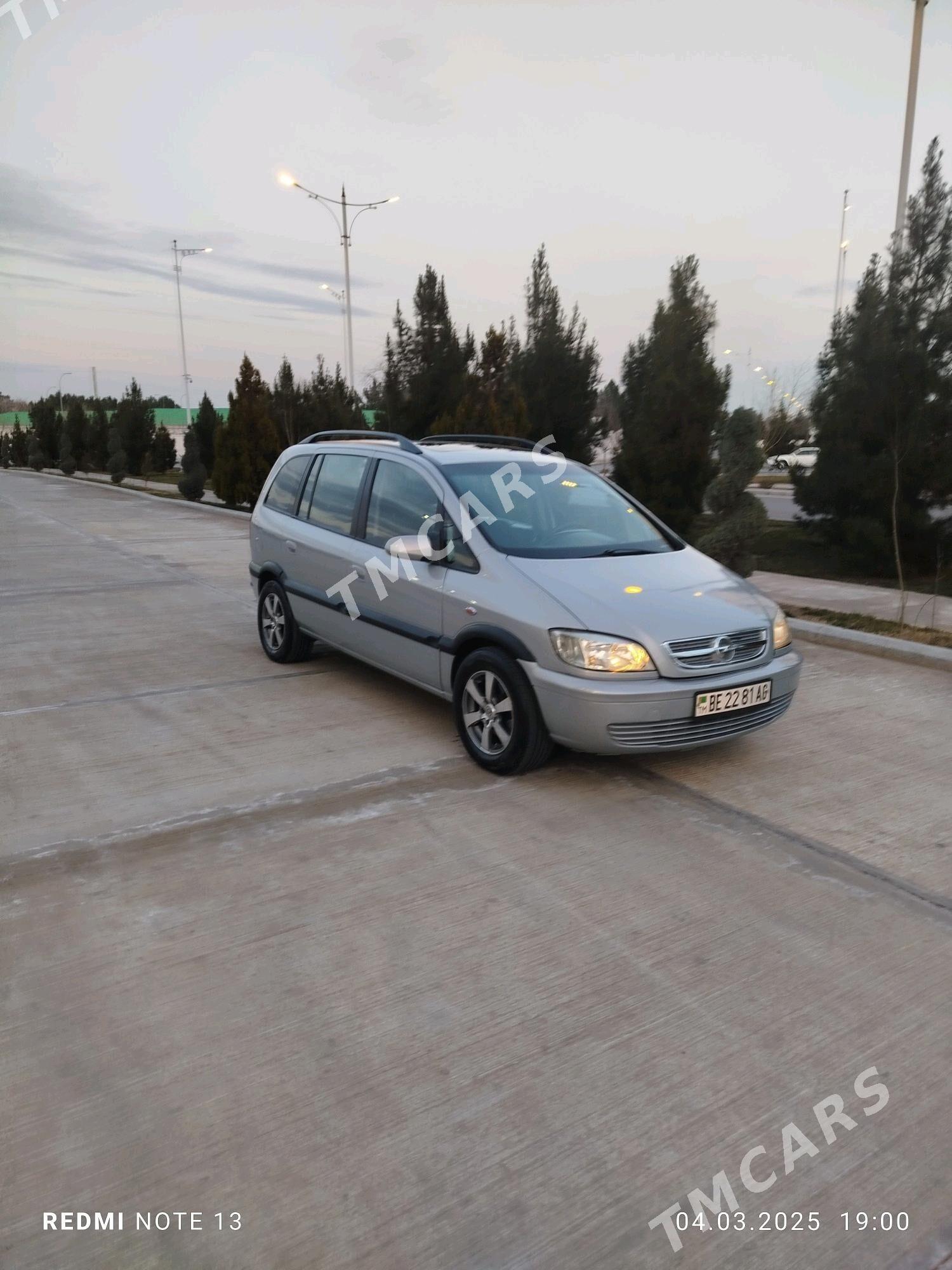 Opel Zafira 2003 - 78 000 TMT - Köşi - img 6