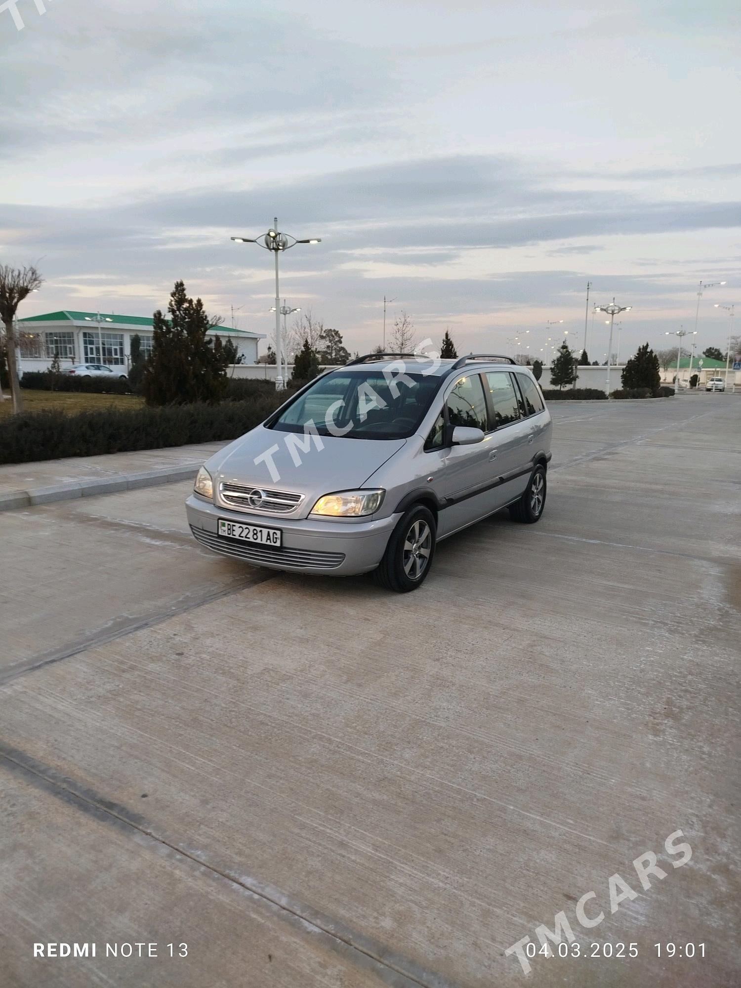 Opel Zafira 2003 - 78 000 TMT - Köşi - img 5