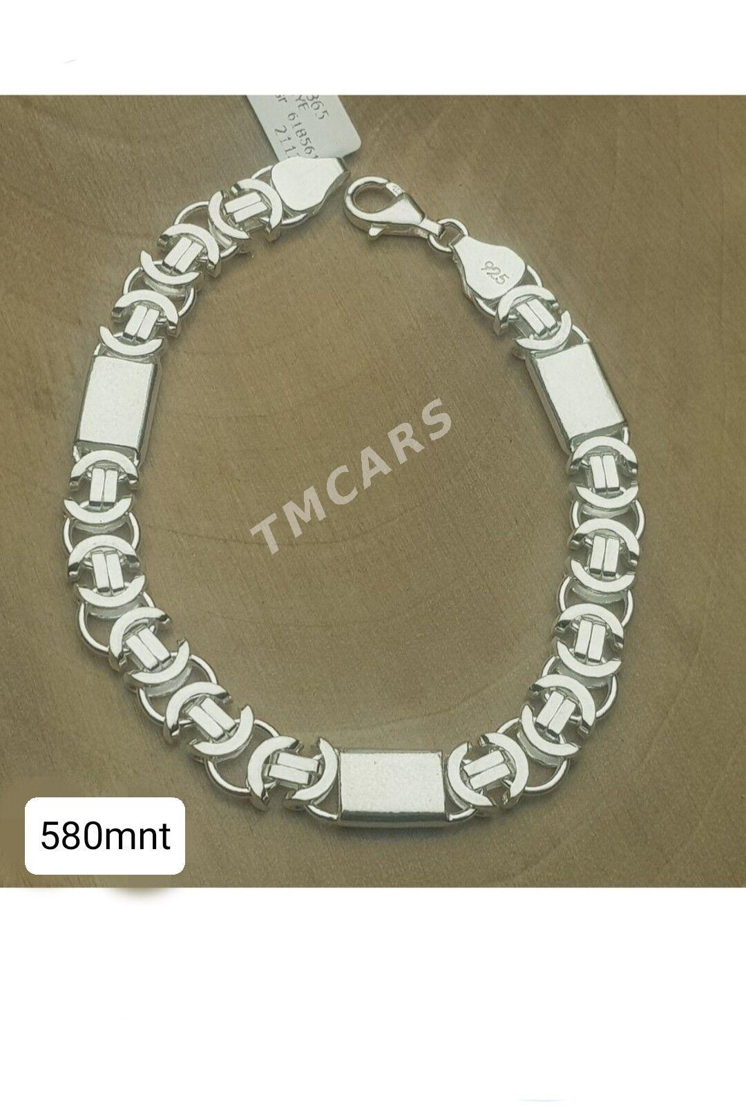 kümüş oglan braslet - Ашхабад - img 3