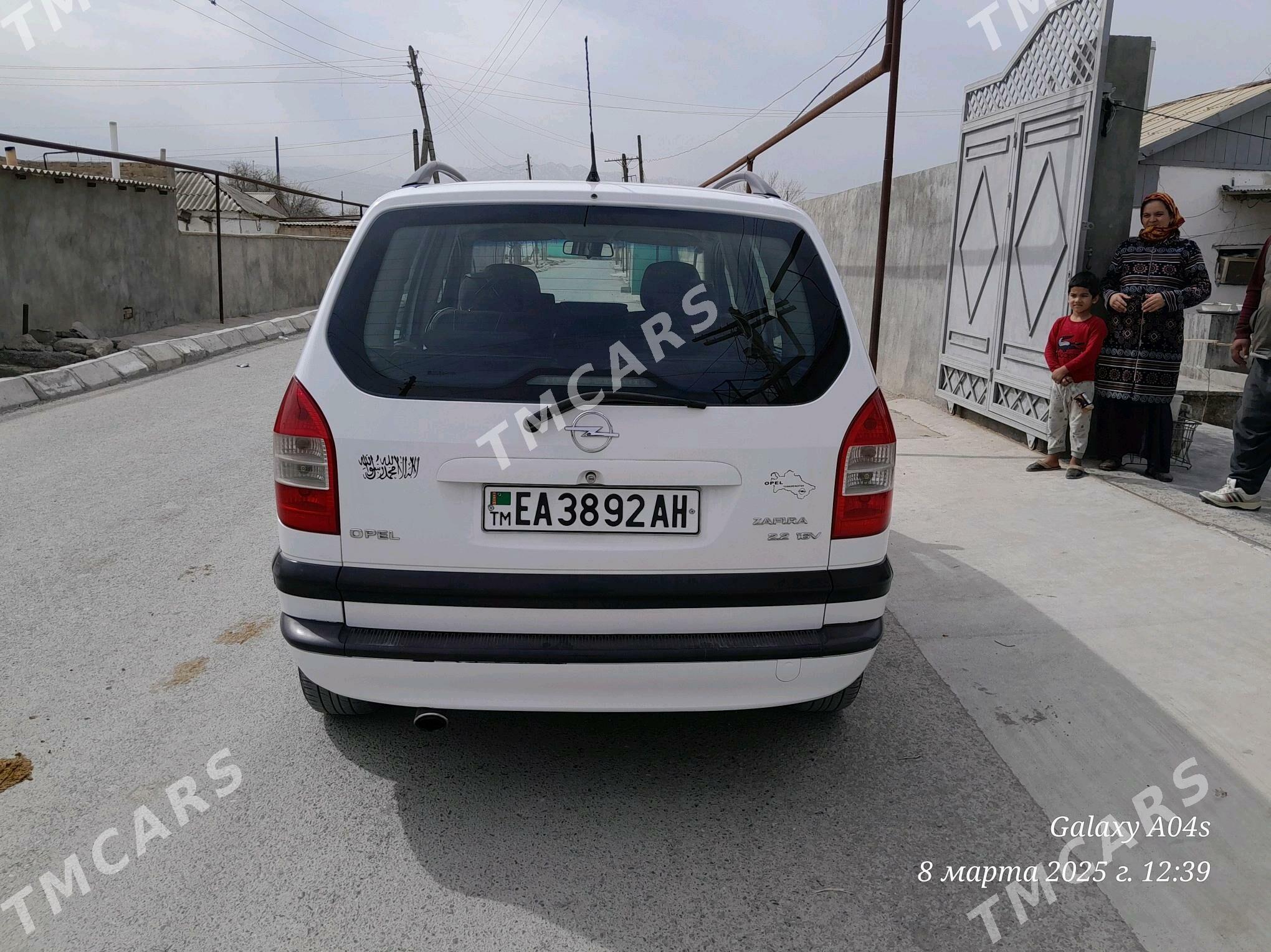 Opel Zafira 2003 - 100 000 TMT - Бахарден - img 3