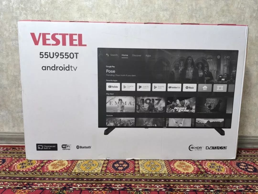 TELEWIZOR VESTEL 55 PAKET andr - Aşgabat - img 2