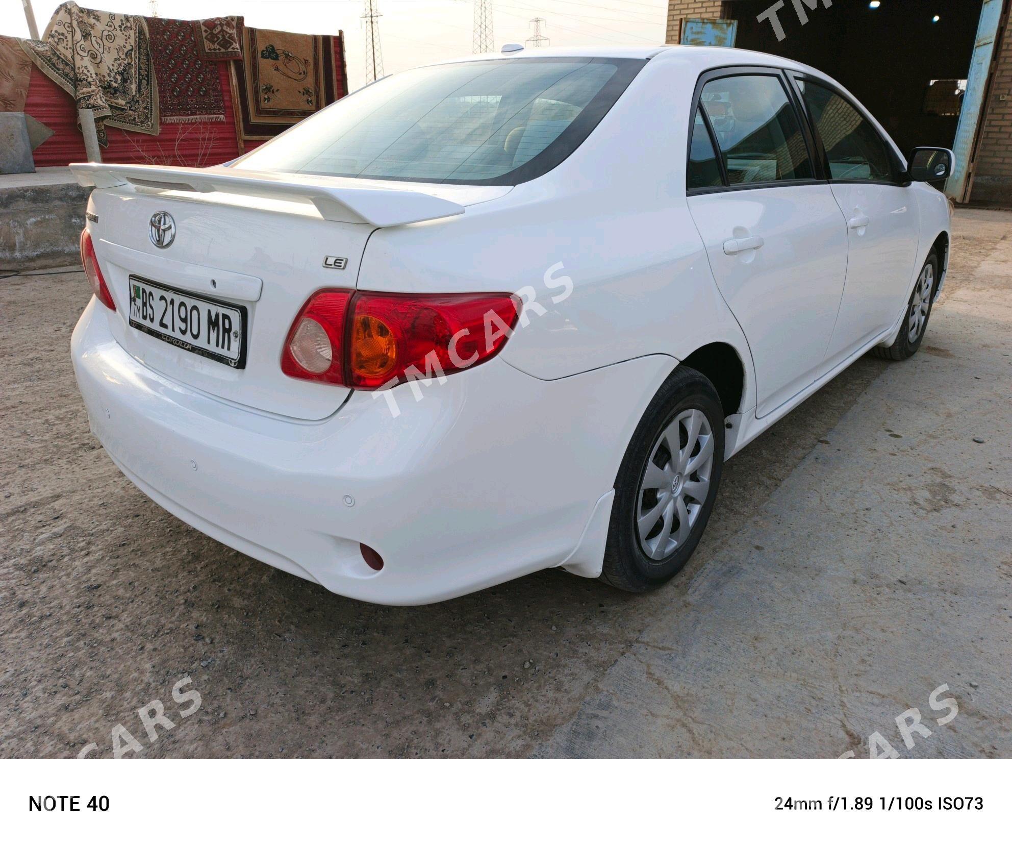 Toyota Corolla 2010 - 125 000 TMT - Мары - img 2