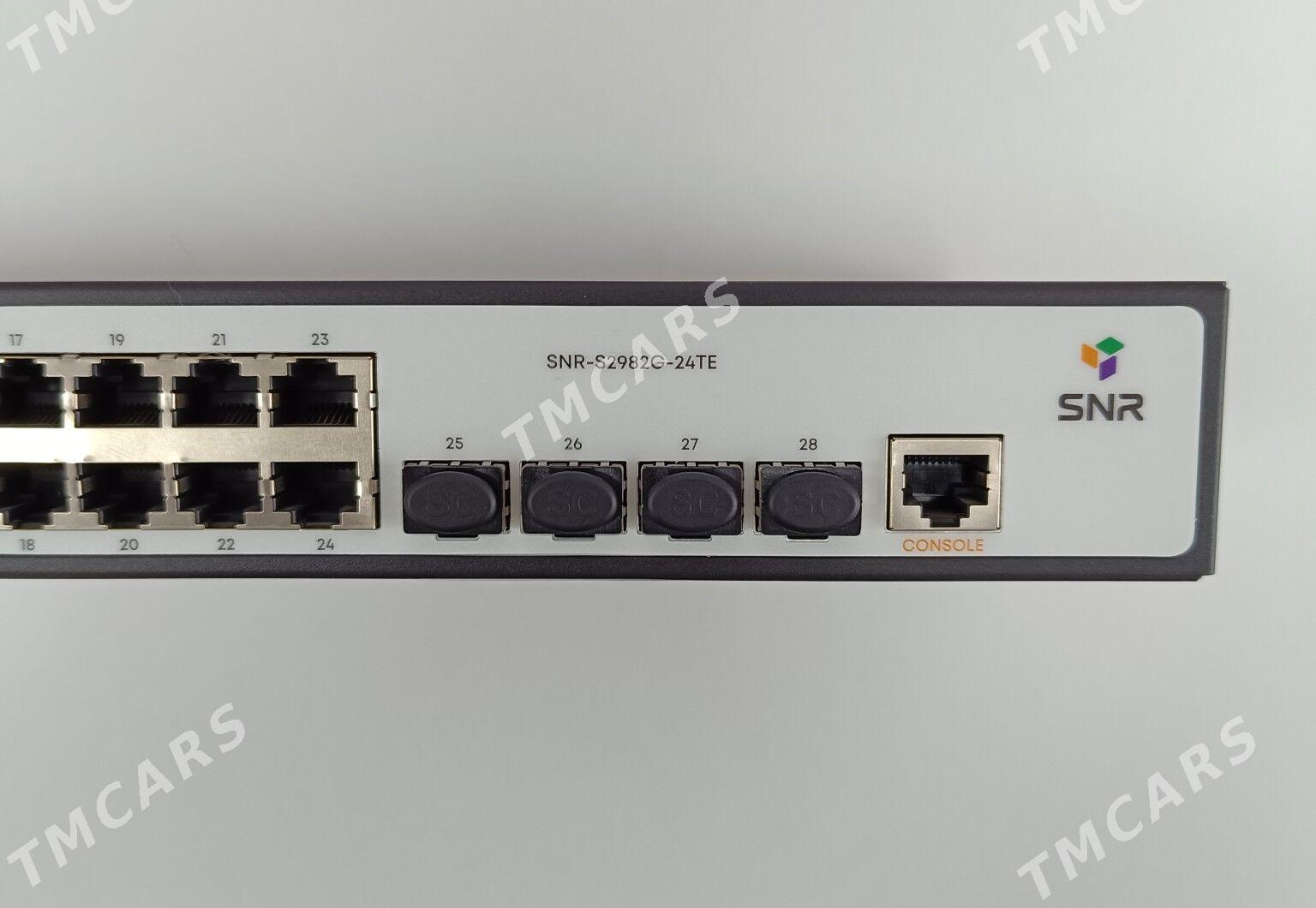 СВИЧ SNR S2982G-24TE - Balkanabat - img 2