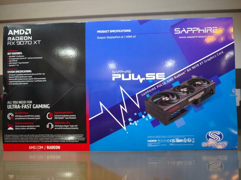 RX9070 XT SAPPHIRE PULSE - Aşgabat - img 3