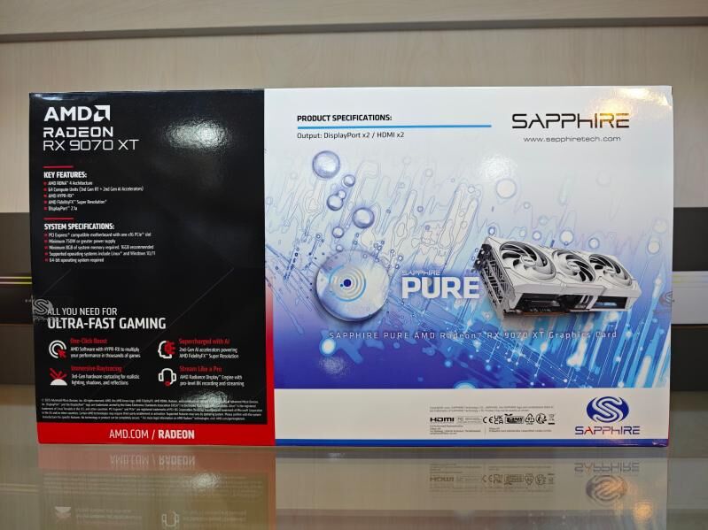 RX9070 XT SAPPHIRE PURE - Aşgabat - img 5