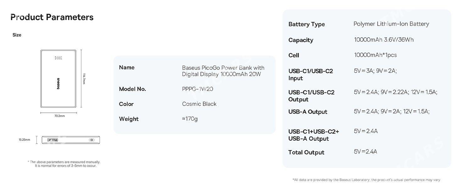 Baseus original power bank - Ашхабад - img 5