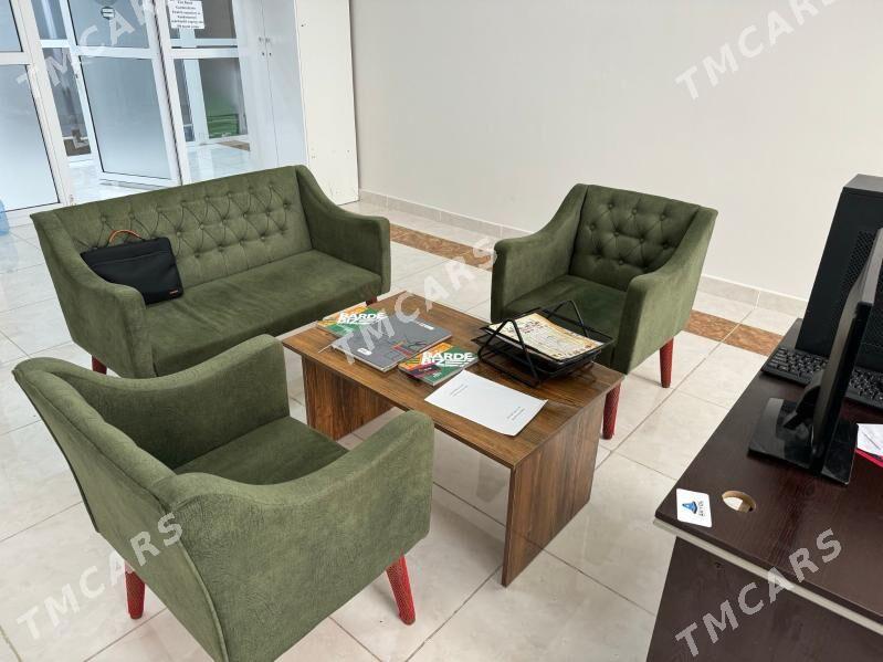 arende ofis 45m² 1kom 2etaž - G.Kuliýew köç. (Obýezdnoý) - img 4