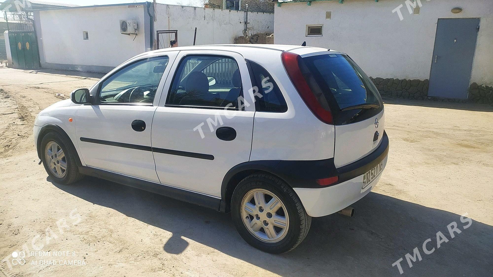 Opel Corsa 2002 - 50 000 TMT - Дашогуз - img 2