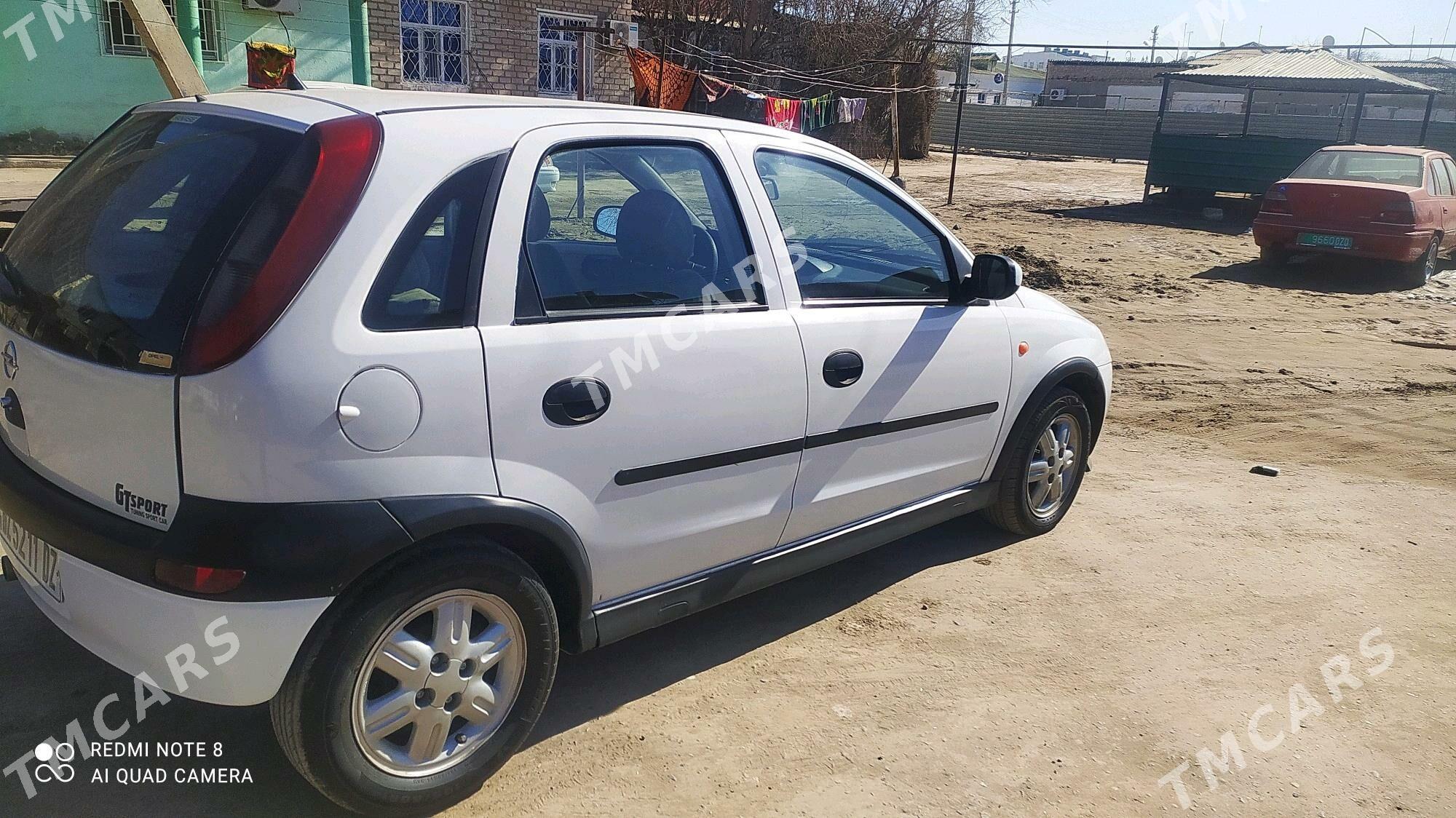 Opel Corsa 2002 - 50 000 TMT - Дашогуз - img 3