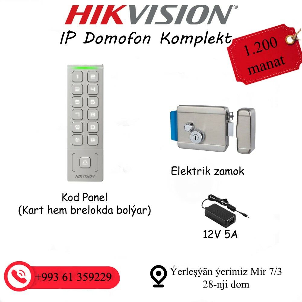 Hikvision kamera - Ашхабад - img 8