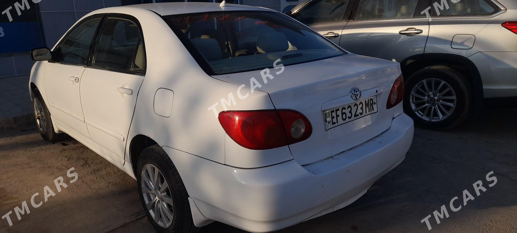 Toyota Corolla 2003 - 95 000 TMT - Мары - img 3