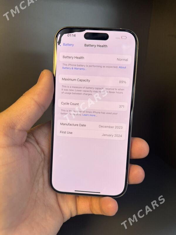 15 Pro 128gb 89% - Ашхабад - img 3