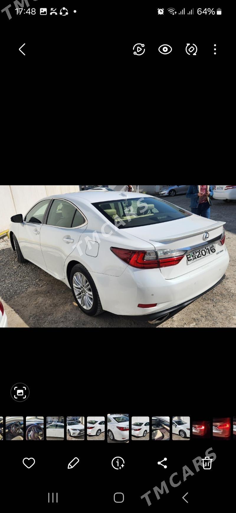 Lexus ES 350 2016 - 380 000 TMT - Мары - img 3