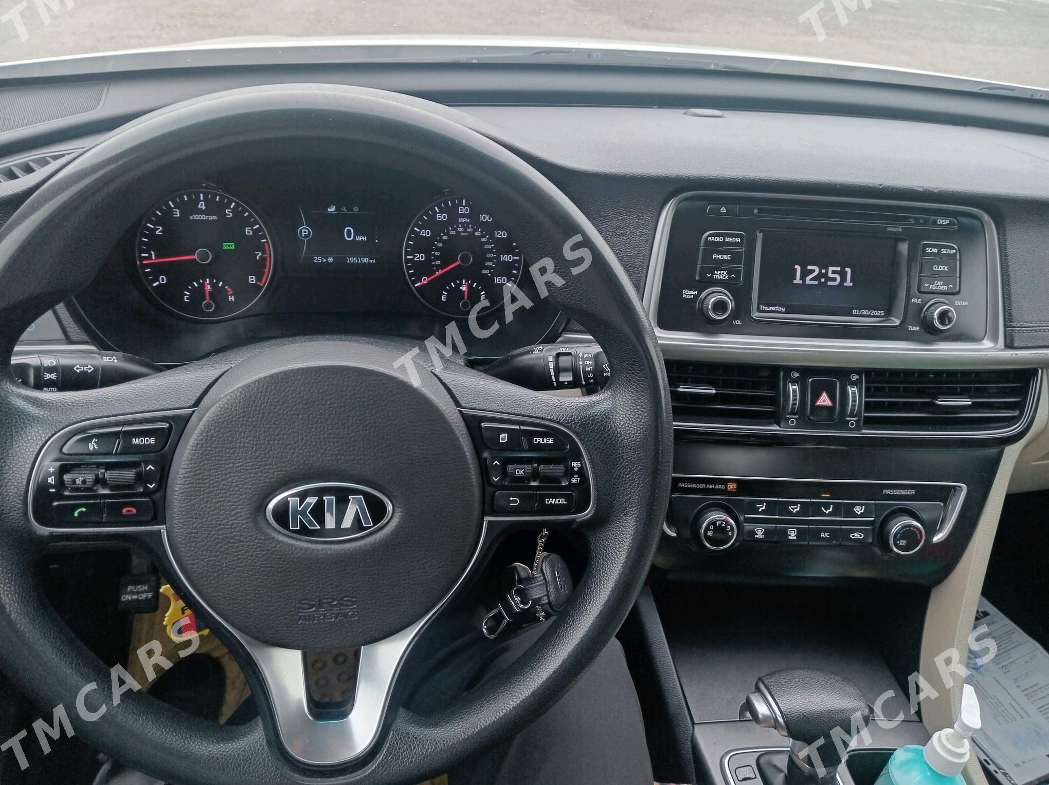 Kia Optima 2016 - 165 000 TMT - Чоганлы - img 3