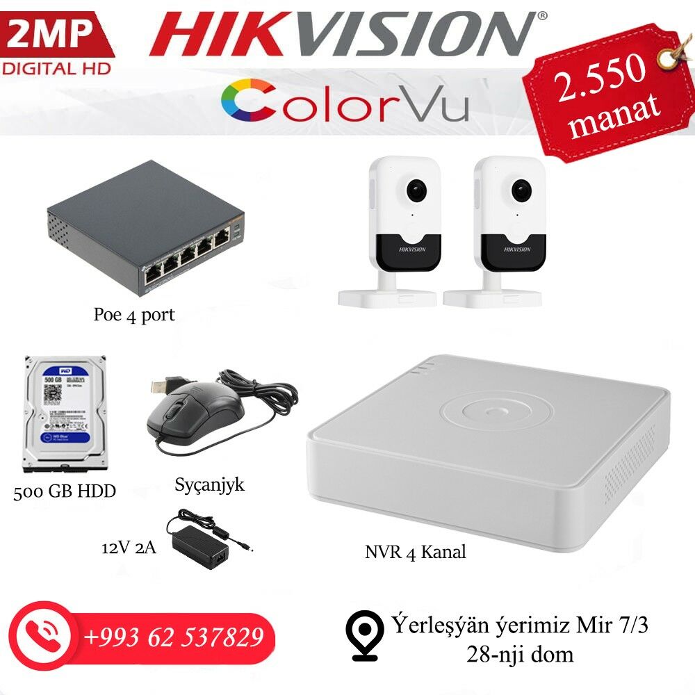 Hikvision kamera we domofon - Aşgabat - img 10