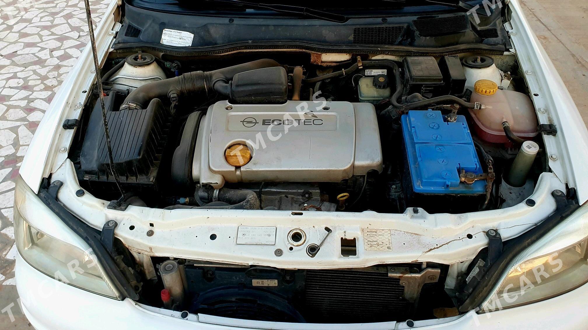 Opel Astra 2001 - 85 000 TMT - Гурбансолтан Едже - img 9