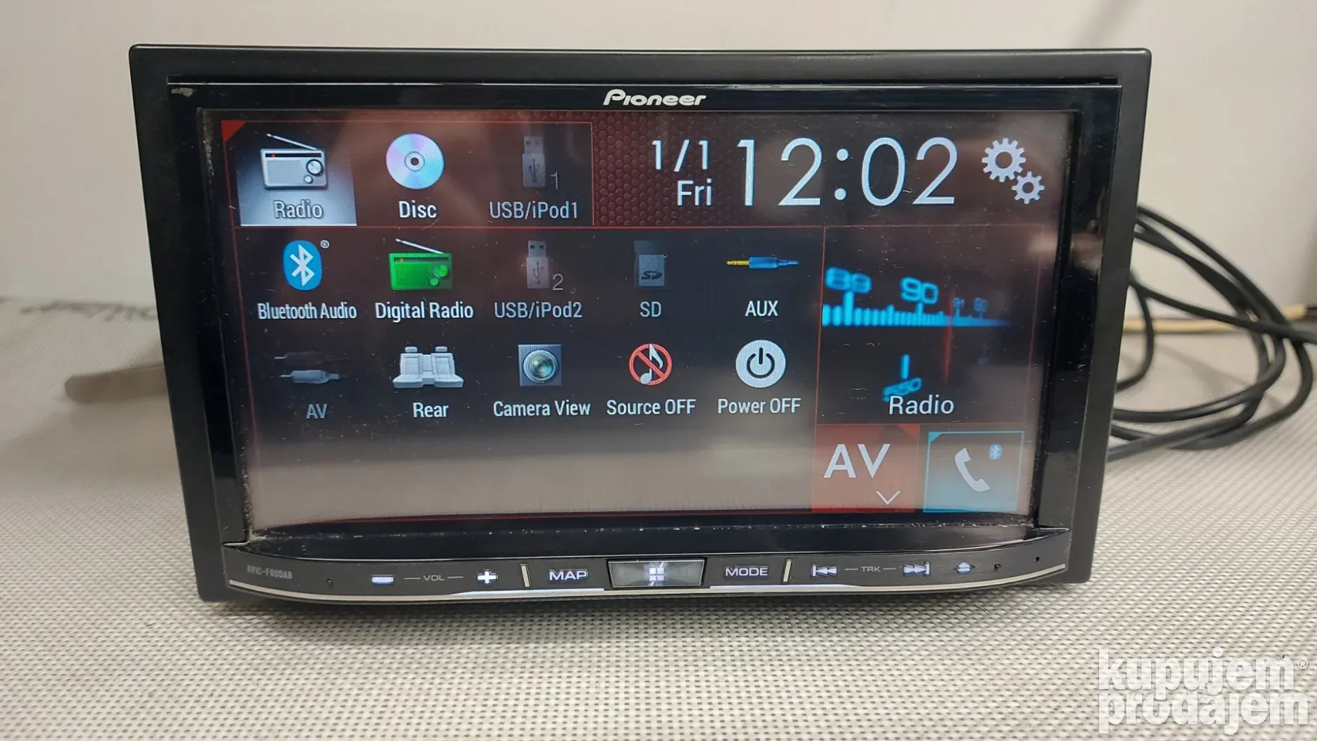 Pioneer avic-F80dab 3 000 TMT - Гаудан "А" - img 2