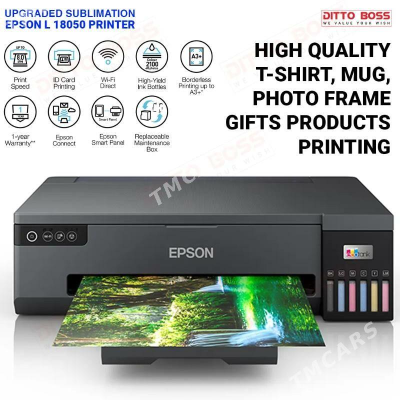 TAZE PRINTER EPSON L 18050 ПРИНТЕР НОВЫЙ!!! - Ашхабад - img 1