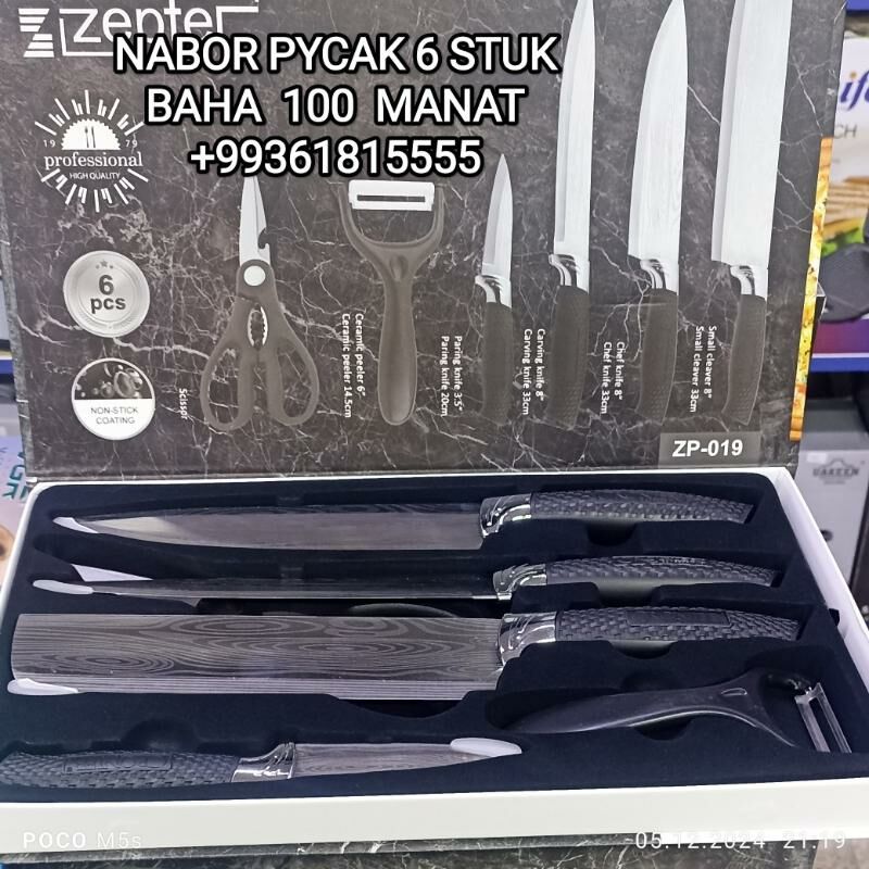 PYCAK NABOR НОЖИ НАБОР ПЫЧАК - 30 mkr - img 6