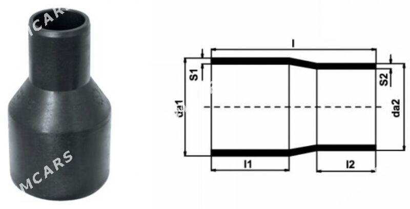 HDPE reduksion/Переход ПНД - Ашхабад - img 4