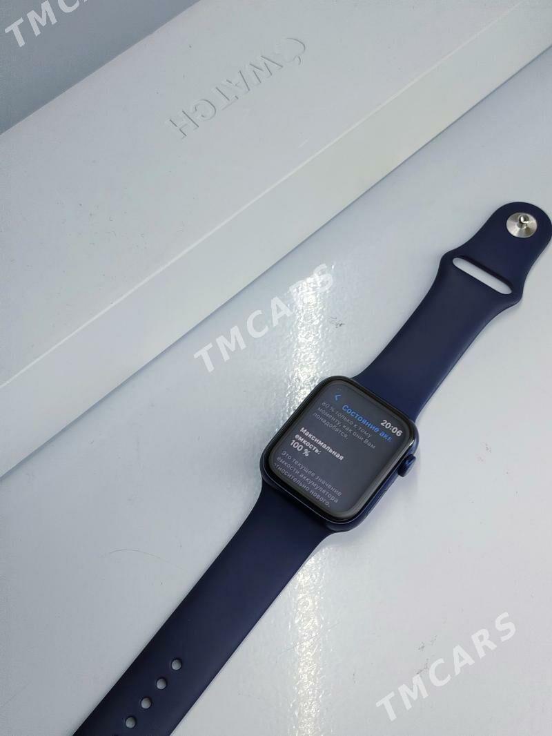 Apple Watch 6 44mm 100% - Ашхабад - img 2