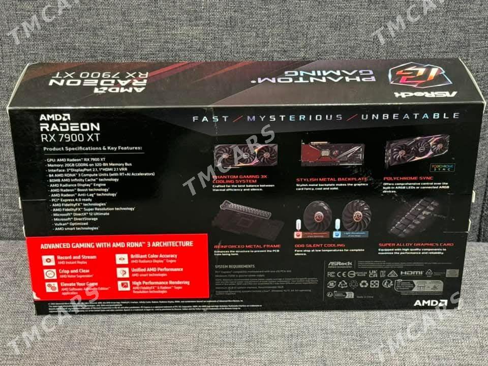 AMD RX 7900 XT 20GB Новый - Aşgabat - img 7