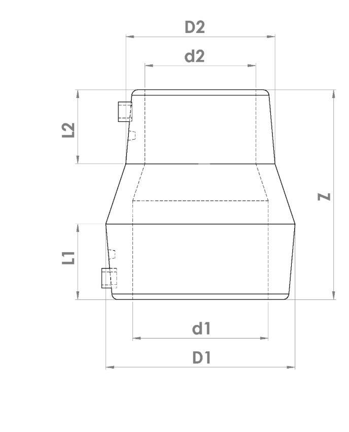 HDPE fizyon reduksion/Электросварной переход ПНД - Ашхабад - img 2