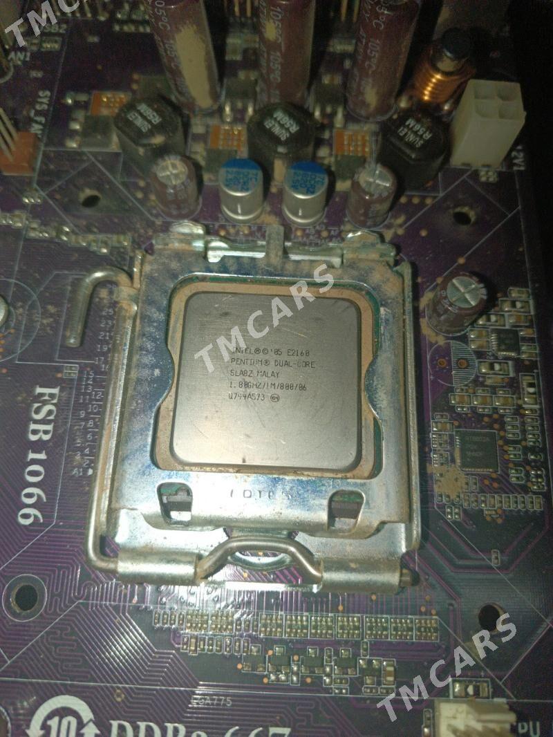 Материнская+ процессор+ 2gDDR2 - Ашхабад - img 3