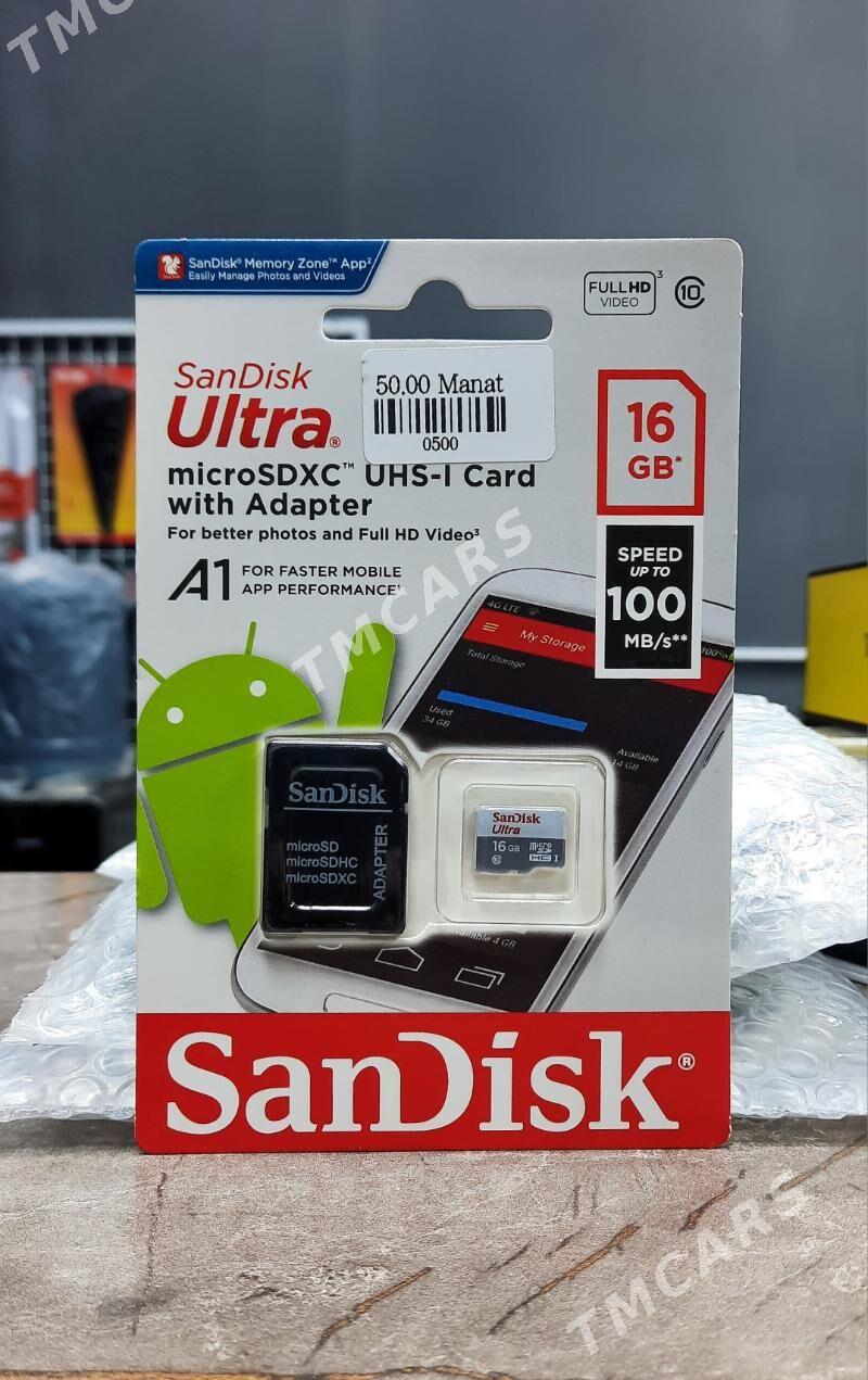 Sandisk çip 16gb - Хитровка - img 1