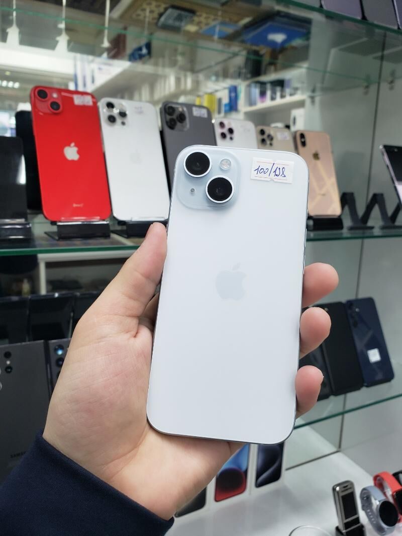 iphone 15 100% 128gb - Торговый центр "15 лет Независимости" - img 2