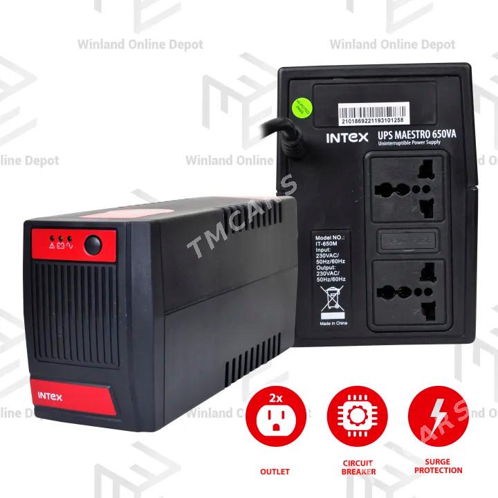 UPS Intex 650VA - Ашхабад - img 4