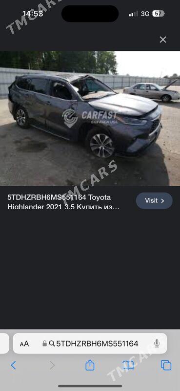 Toyota Highlander 2021 - 510 000 TMT - Ашхабад - img 9