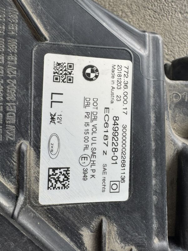 BMW G11,G12 FARA SAG 3 500 TMT - Bedew - img 5