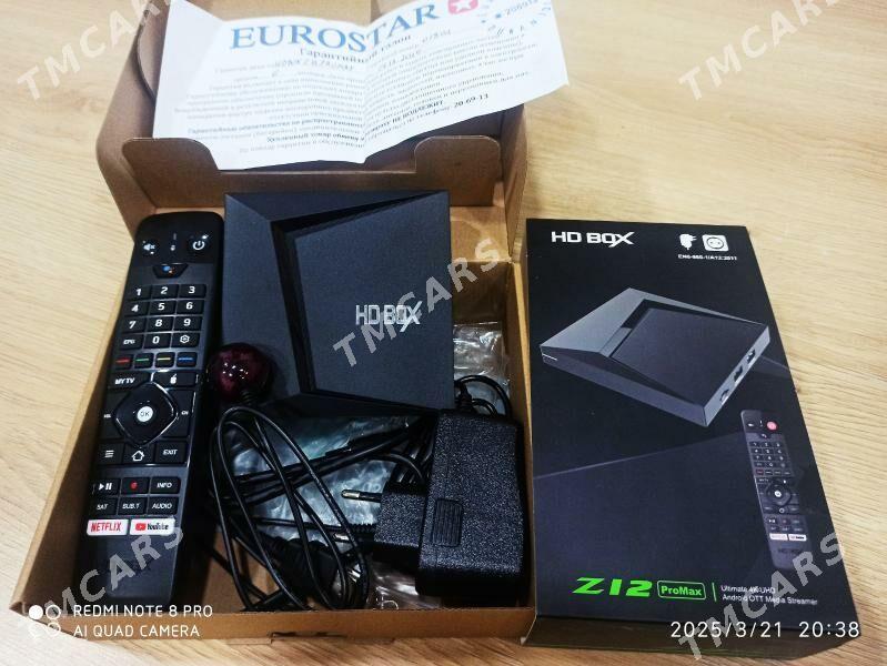 HD BOX Z12 Pro Max Android - Ашхабад - img 2