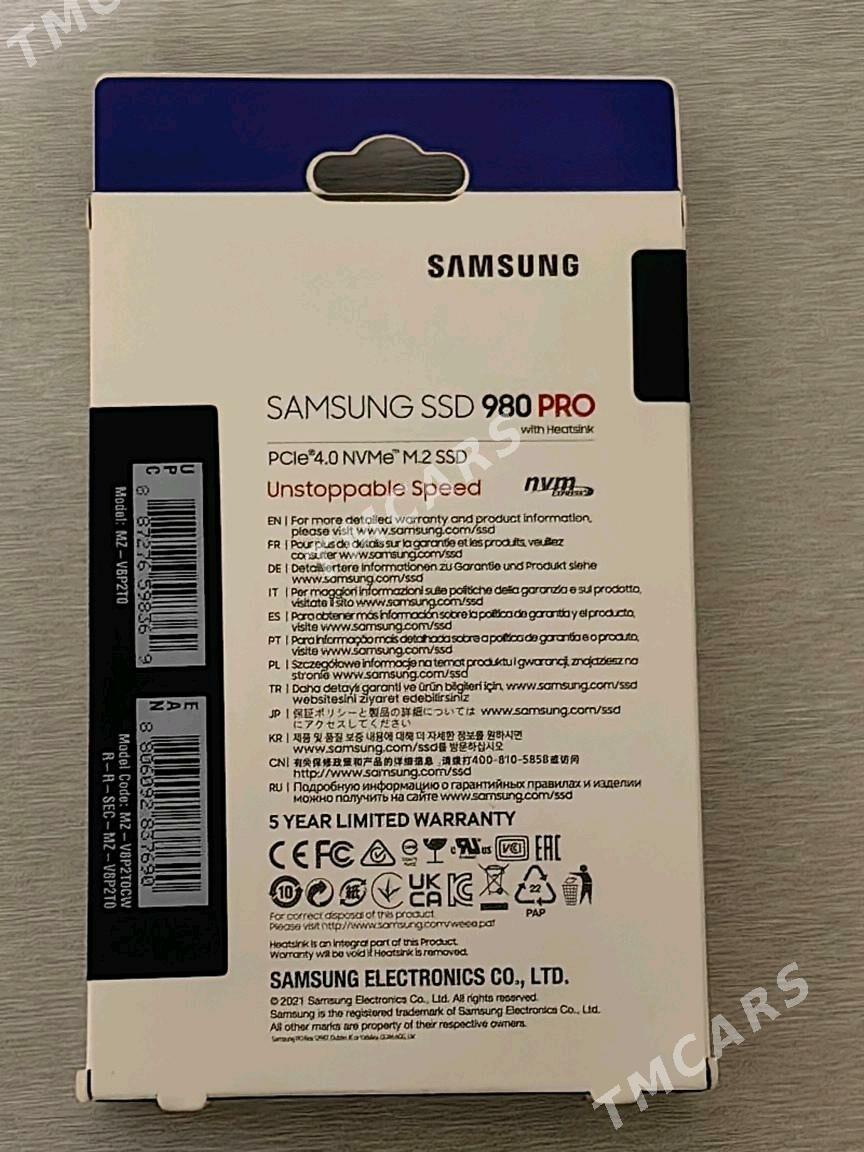 SSD samsung 2tb pro  - Ашхабад - img 3