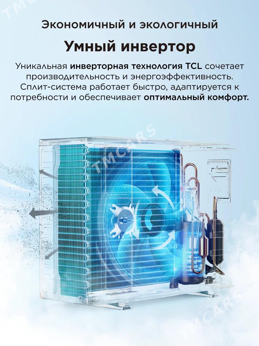 Инверторный кондиционер TCL 12000 btu сплит 40inv - Aşgabat - img 3