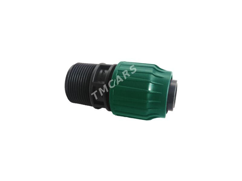 PE adaptor das dis/Адаптер с наружной резьбой ПЭ - Aşgabat - img 4