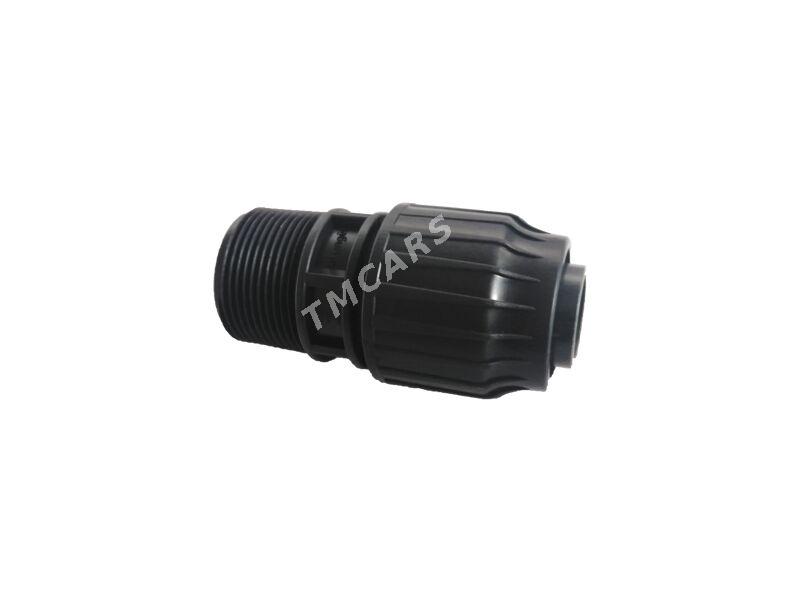 PE adaptor das dis/Адаптер с наружной резьбой ПЭ - Aşgabat - img 5