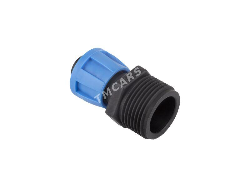 PE adaptor das dis/Адаптер с наружной резьбой ПЭ - Aşgabat - img 6