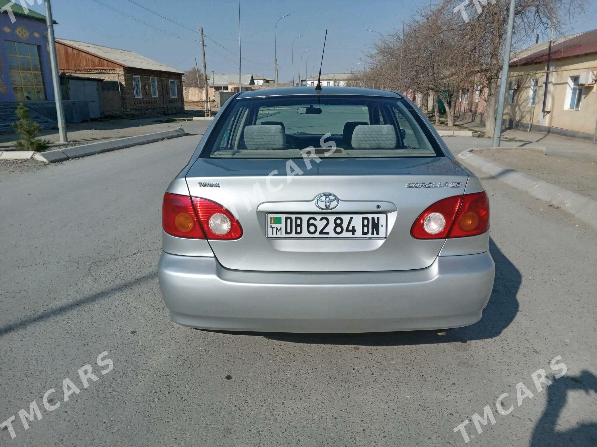 Toyota Corolla 2002 - 100 000 TMT - Берекет - img 9