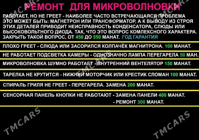 Ремонт Запчасти Микроволновка - 30 mkr - img 6