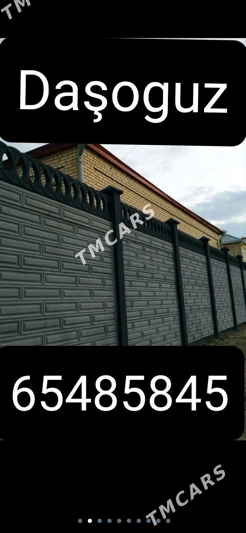 Daşoguz beton zabor - Daşoguz - img 2