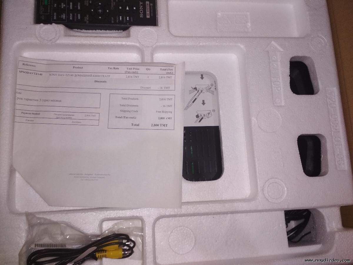 Аудиосистема Sony DAV-TZ140 - Aşgabat - img 3